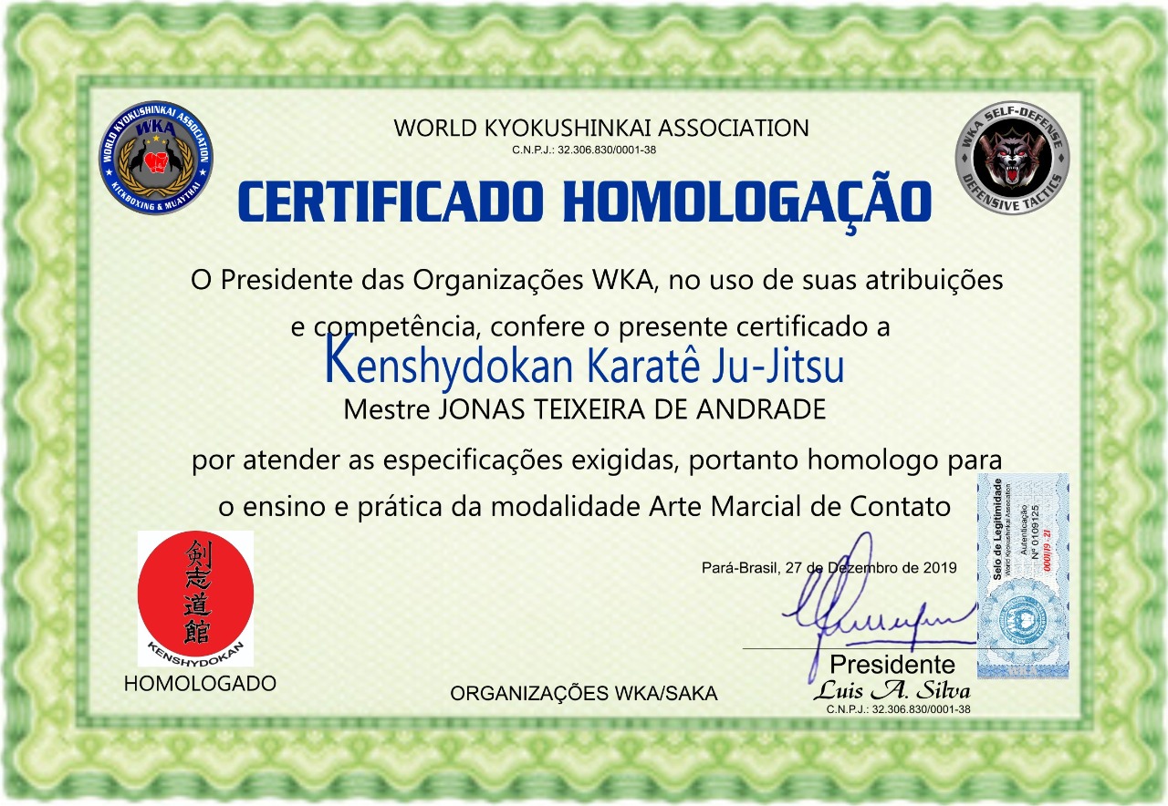Certificado de Homologação